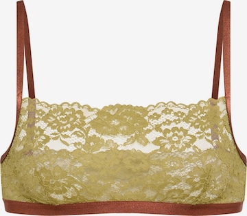 LSCN by LASCANA Bustier Biustonosz w kolorze zielony: przód