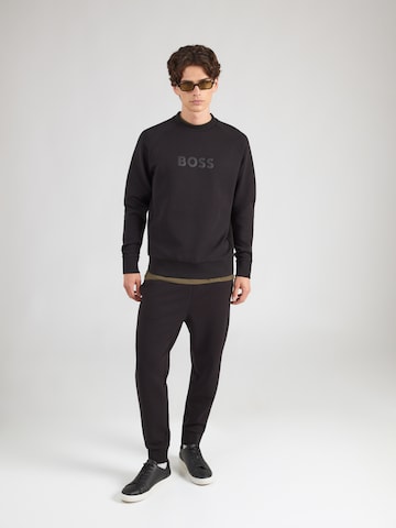 BOSS Sweatshirt 'Salbo' i sort