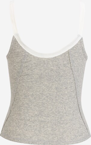 Free People - Camiseta térmica 'Alia' en gris