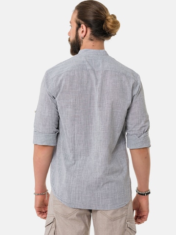 Coupe slim Chemise CIPO & BAXX en gris