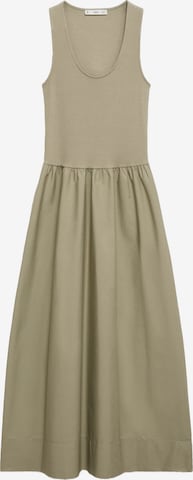 MANGO Kleid 'VALVI' in Grün: Vorderseite