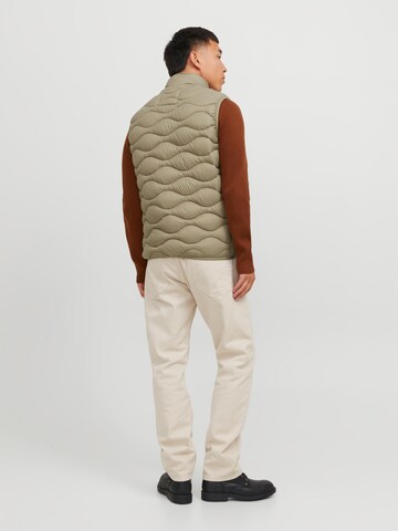 JACK & JONES Vest 'ICEBREAKER' in Beige
