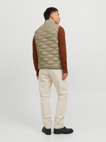 Gilet 'ICEBREAKER' JACK & JONES en beige