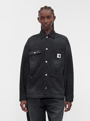 Carhartt WIP Prehodna jakna 'Michigan' | črna barva: sprednja stran