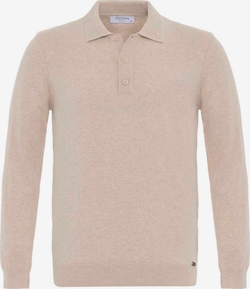 Pull-over Moxx Paris en beige : devant