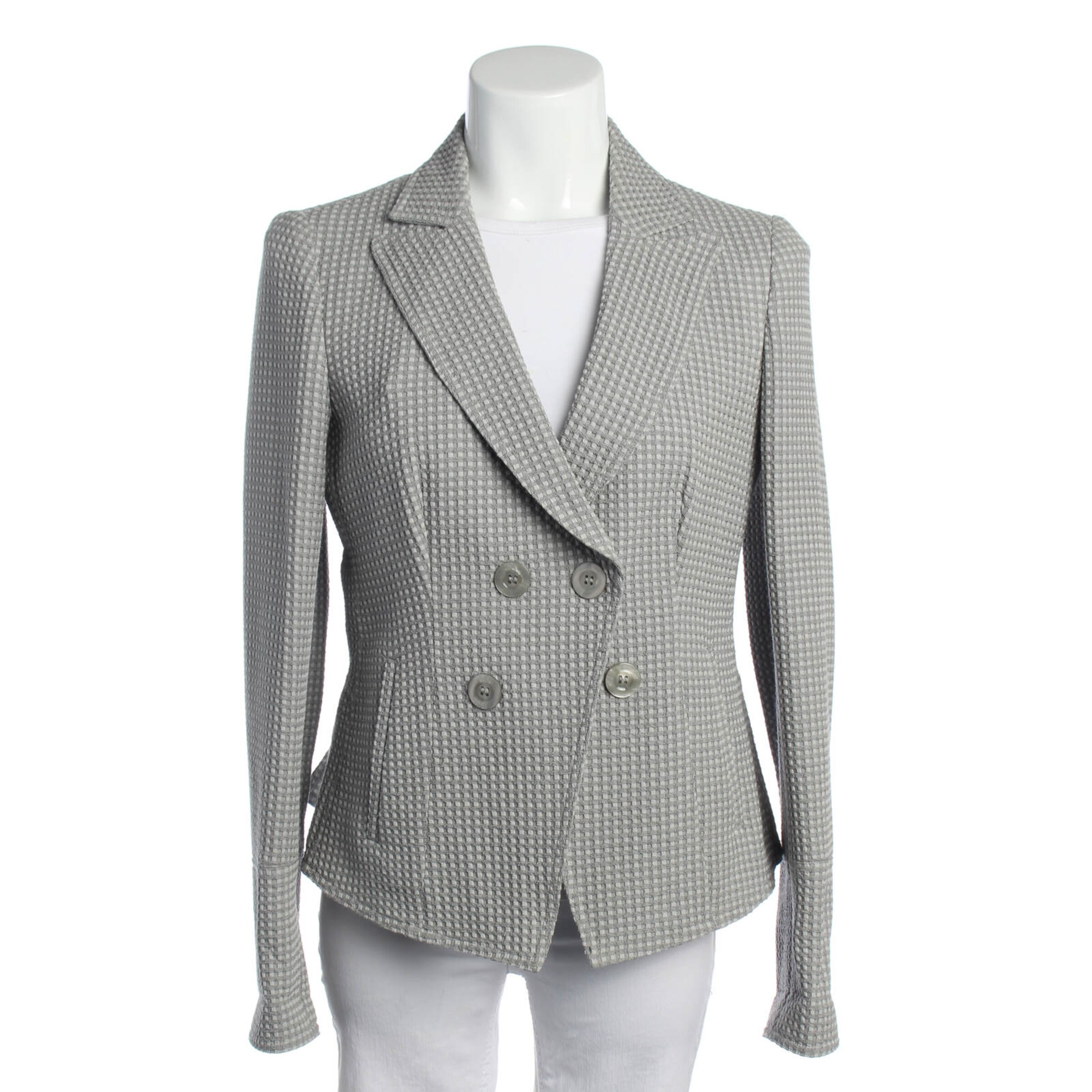 ARMANI Blazer in M in Grey: front