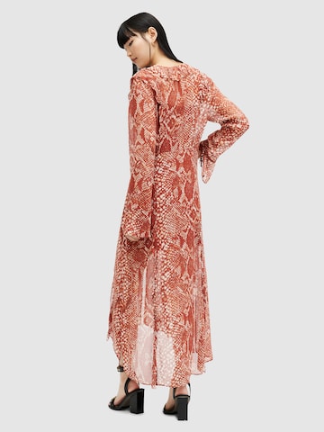 AllSaints Kleid in Rot: Rückseite