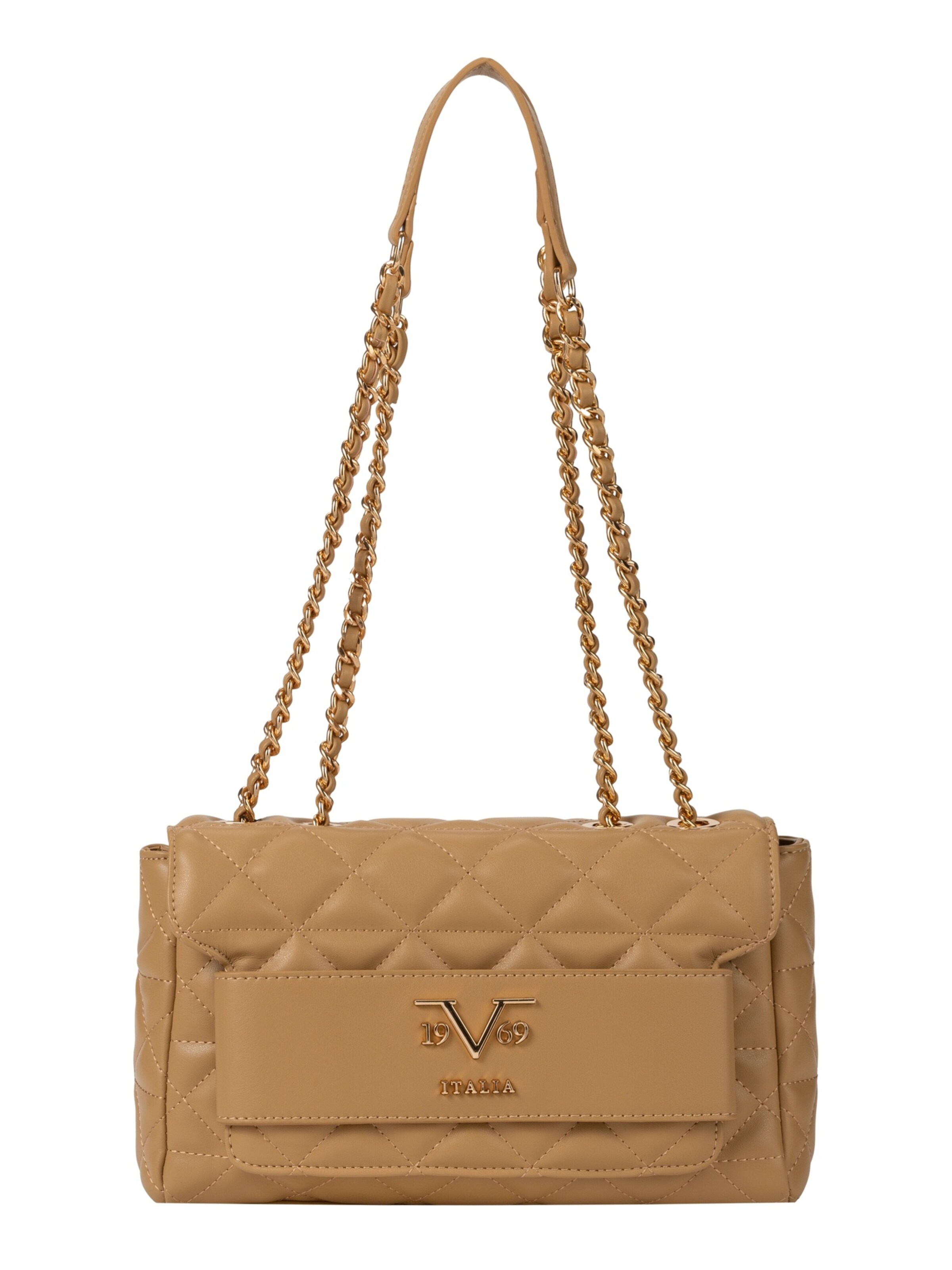 19V69 ITALIA - Bolso de hombro 'Gaia' en marrón: frente
