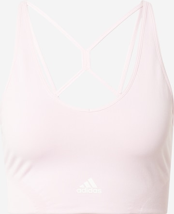 Soutien-gorge de sport ADIDAS SPORTSWEAR en rose : devant