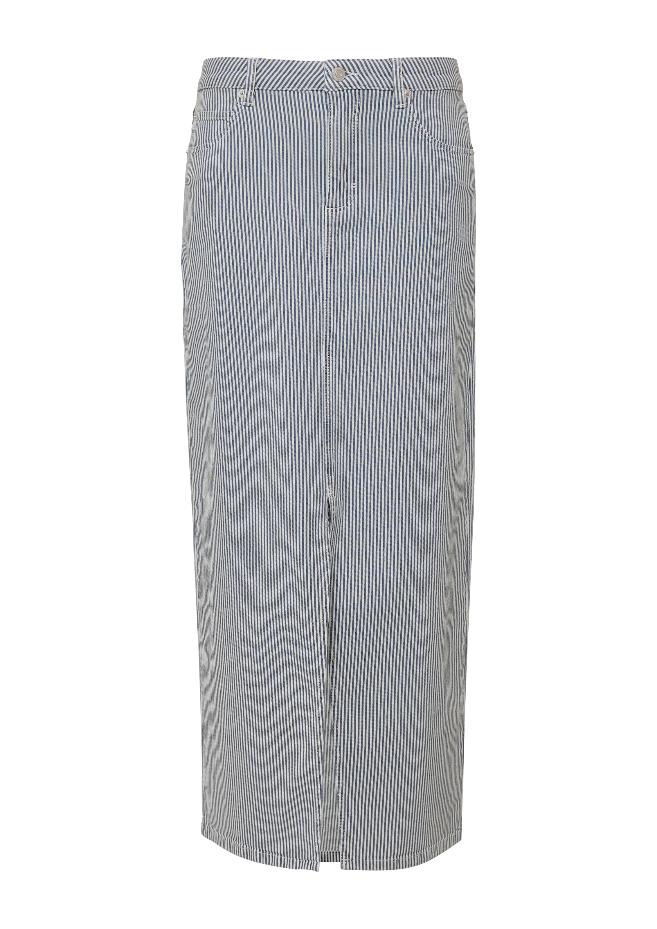 comma casual identity Rok in Blauw: voorkant