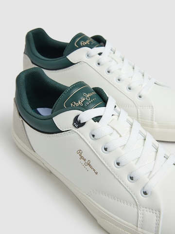 Sneaker bassa 'KENTON JOURNEY' di Pepe Jeans in bianco