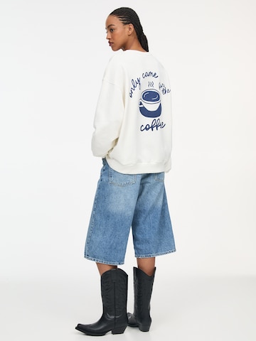 Pull&Bear Tréning póló - fehér: elől