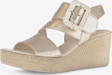 GABOR Sandals in Beige: front