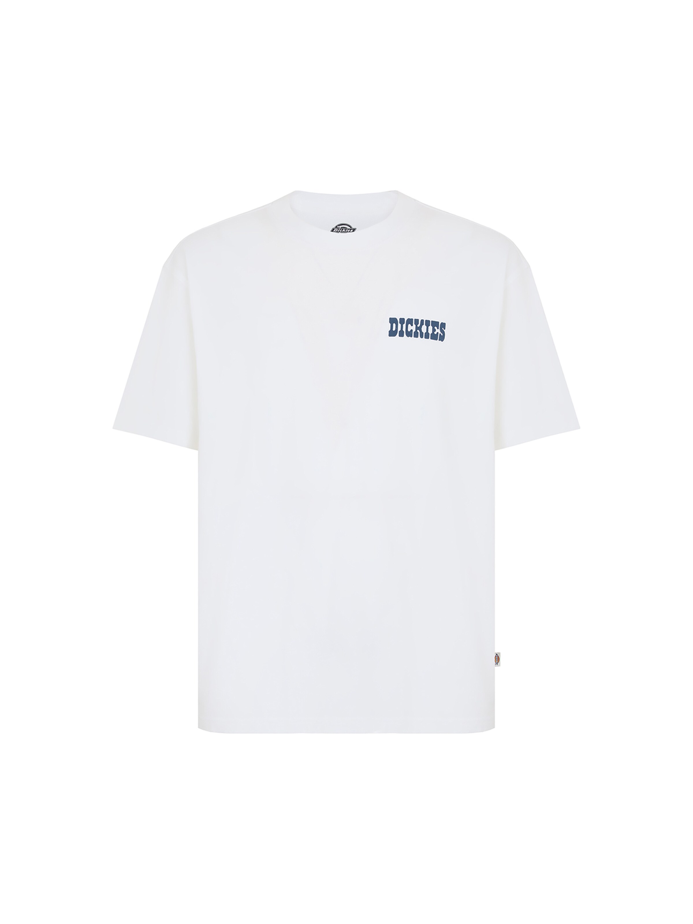 DICKIES Póló 'PLAIN CITY SS TEE' - fehér: elől
