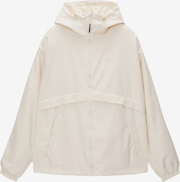 Pull&Bear Between-season jacket in Beige: front