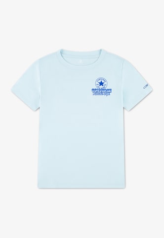 CONVERSE T-shirt i blå: framsida