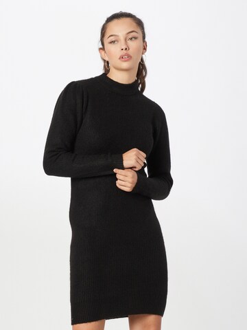 PIECES Knit dress 'Cana' in Black: front