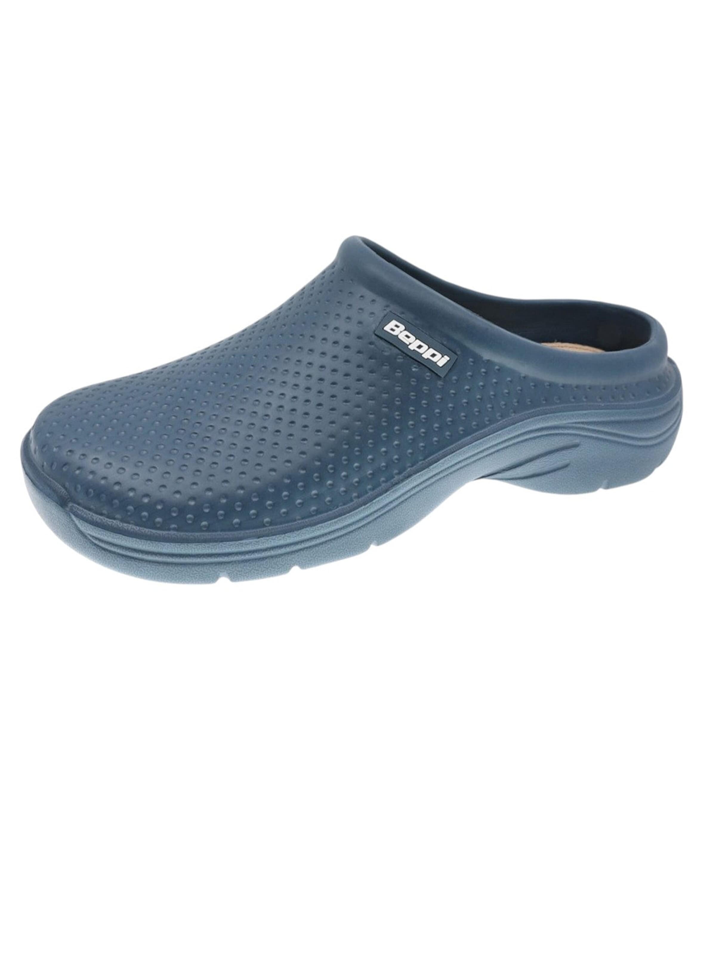 Beppi - Zuecos 'Eva Clog' en azul: frente