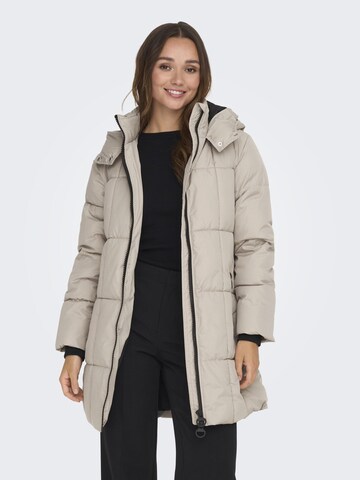 Manteau d’hiver 'Daisy' JDY en beige : devant