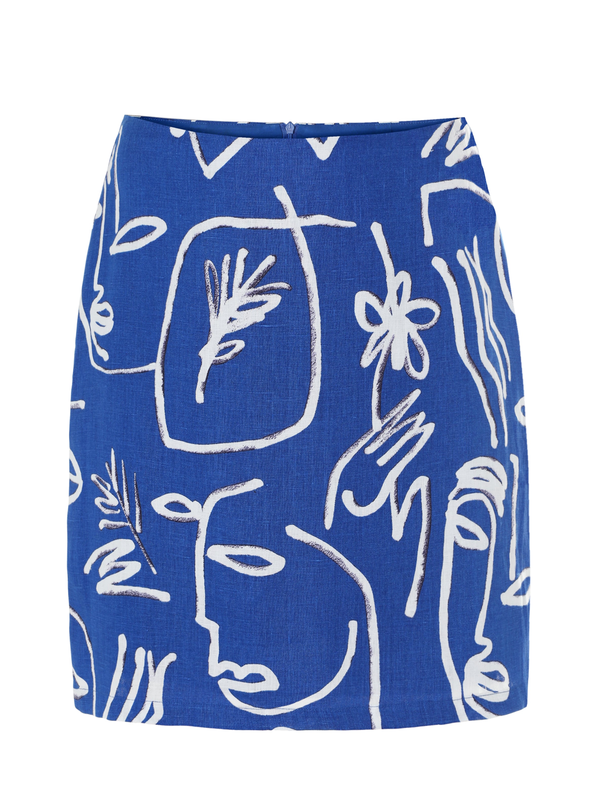 TATUUM Sukňa 'GERDIS 1' - Modrá: predná strana