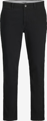 JACK & JONES - Pantalón chino en negro: frente