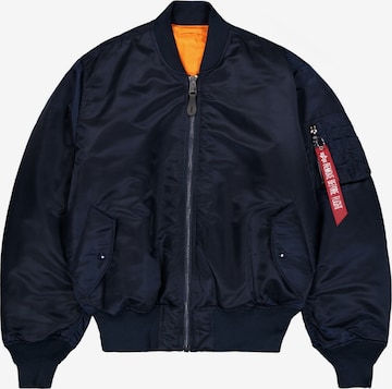 Giacca di mezza stagione 'MA-1 Heritage' di ALPHA INDUSTRIES in blu: frontale