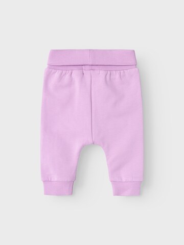 NAME IT - Tapered Pantalón 'NBFVRILLIE' en lila