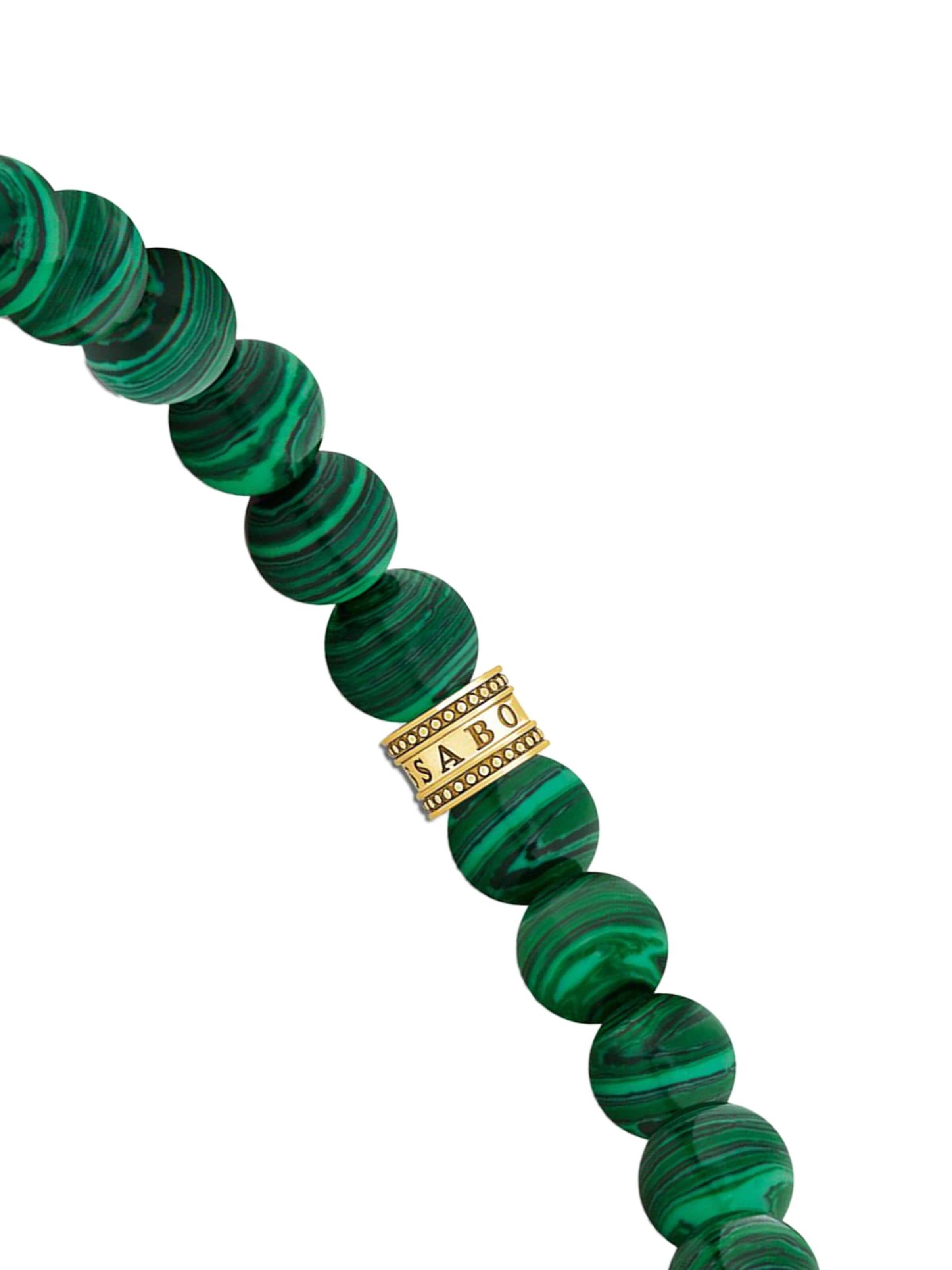 Bracelet 'Armband Malachit Grün' Thomas Sabo en vert