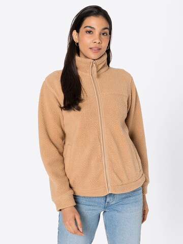 GAP Fleecejacka 'SHERPA' i beige: framsida