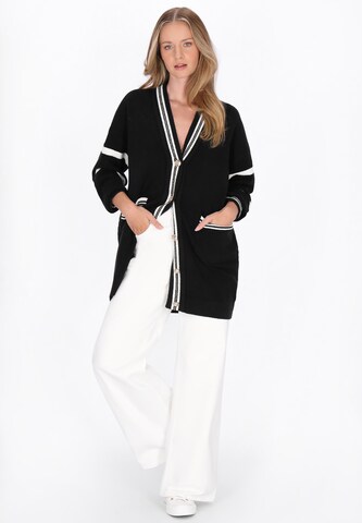 DreiMaster Maritim - Cárdigan en negro