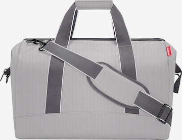 Sac week-end REISENTHEL en gris : devant