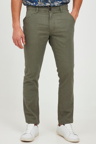 BLEND Regular Chino in Groen: voorkant