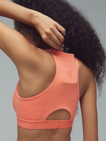 DRILLS Apparel High neck Sport-BH‌‌‌‌‌‌‌‌‌‌ in Orange