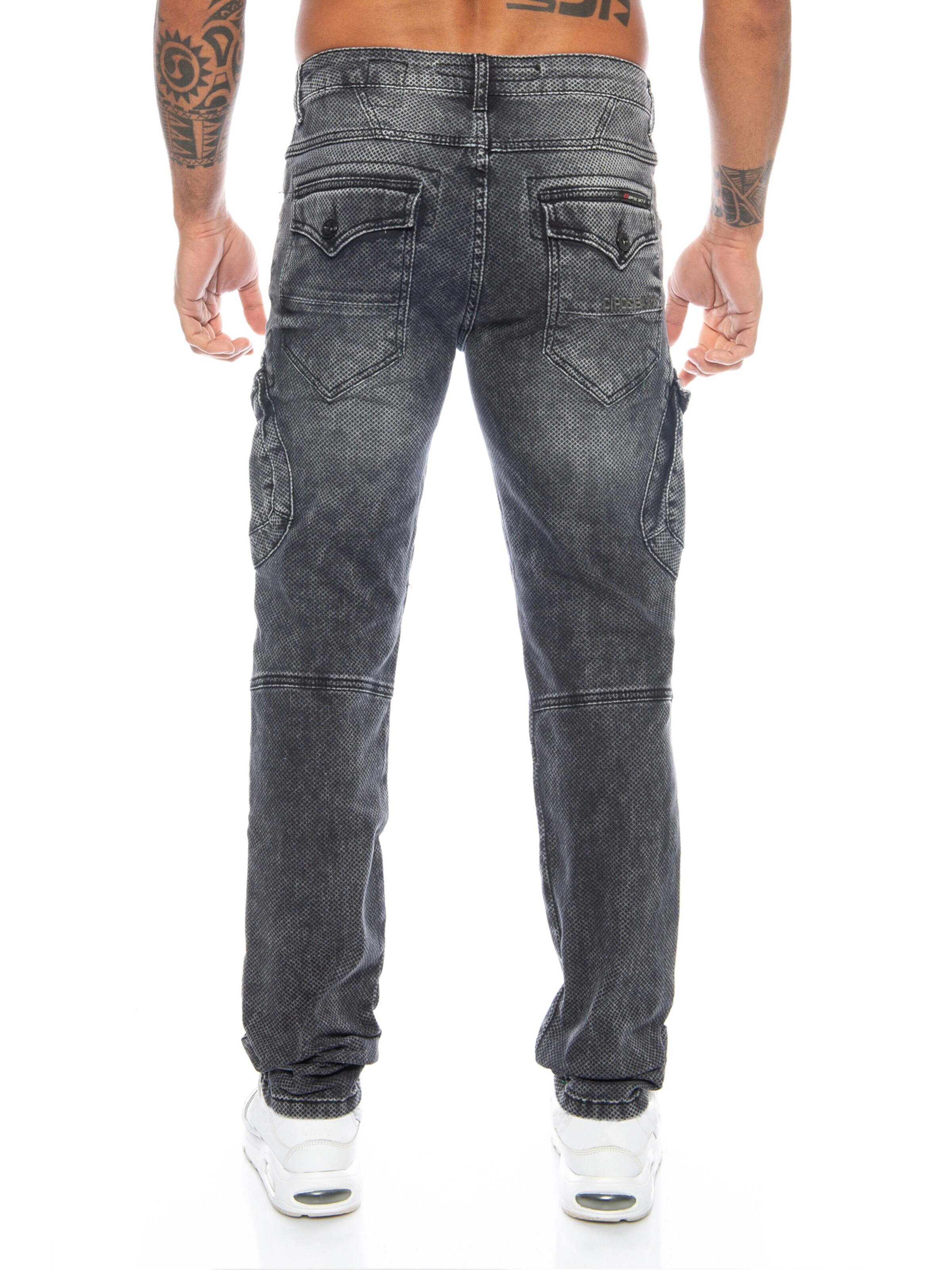 CIPO & BAXX Regular Jeans 'BJ369' in Black