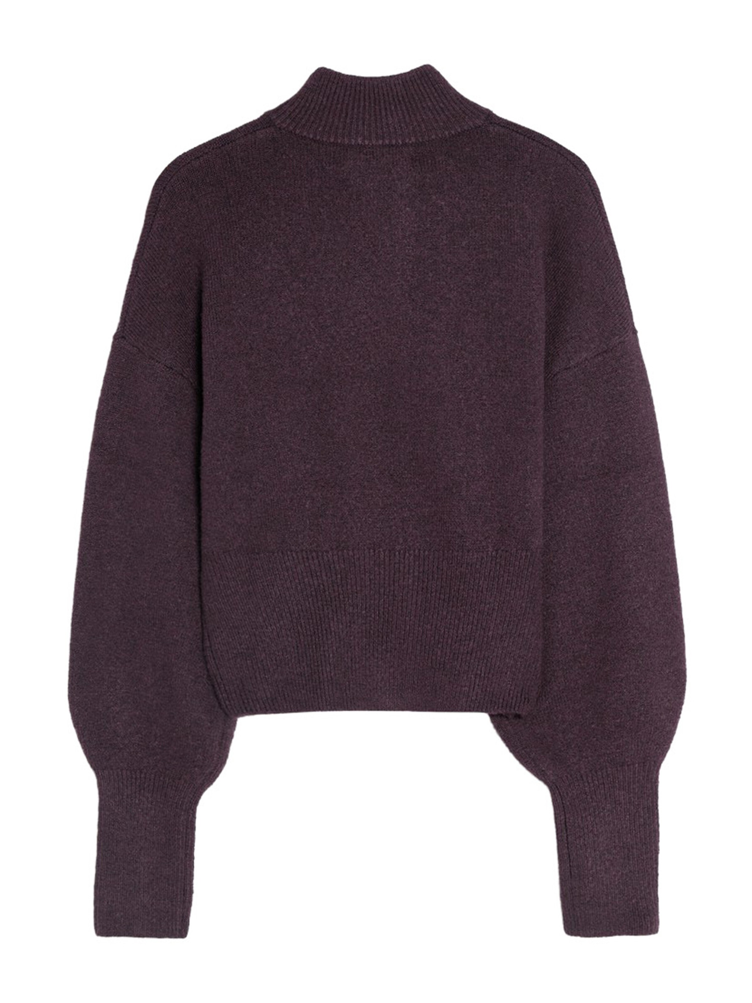 Cardigan Bershka en rouge : derrière