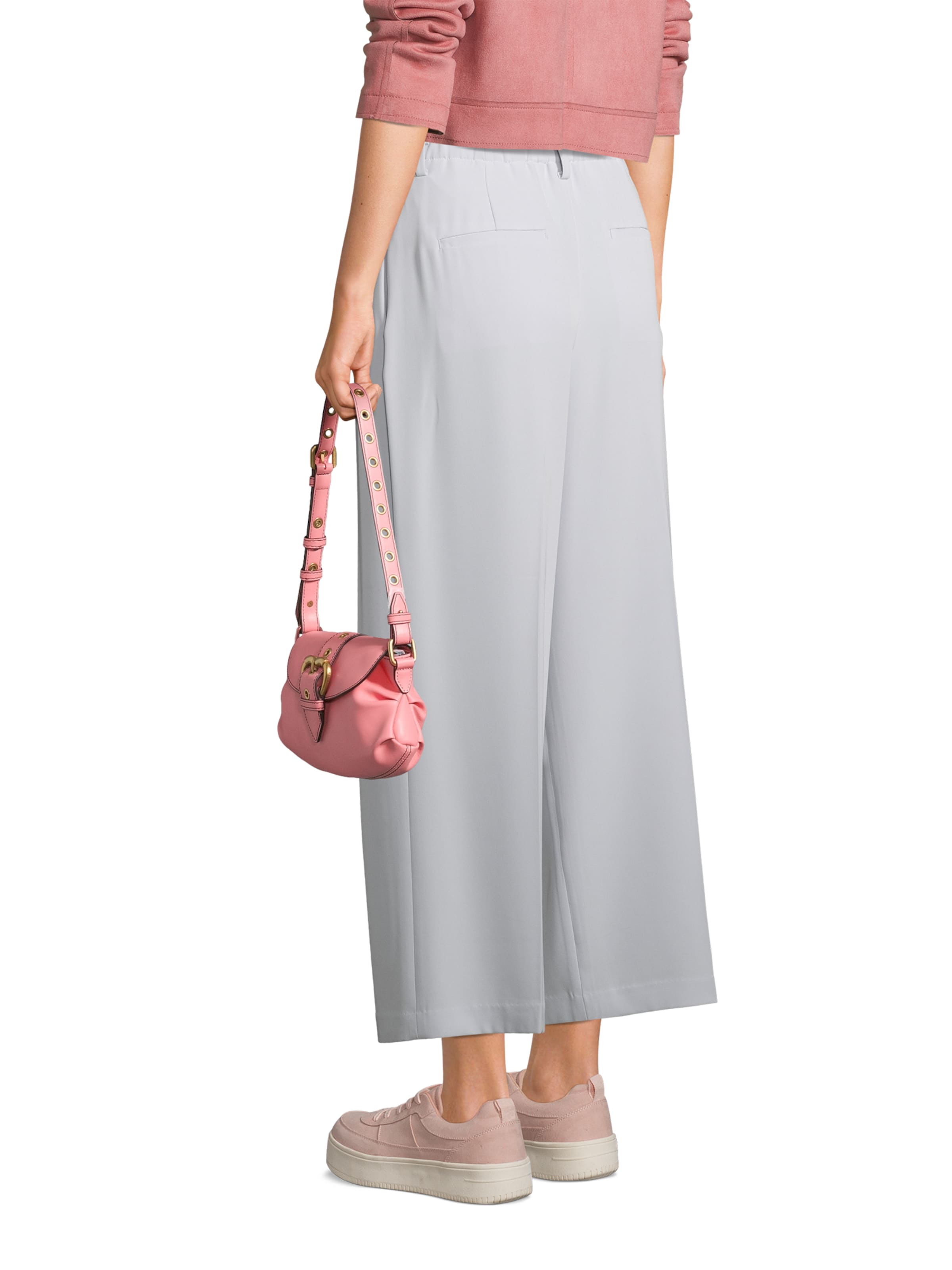 PINKO - Mala de ombro em rosa: frente