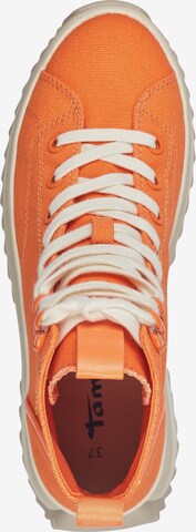 Baskets hautes 'URBAN' TAMARIS en orange