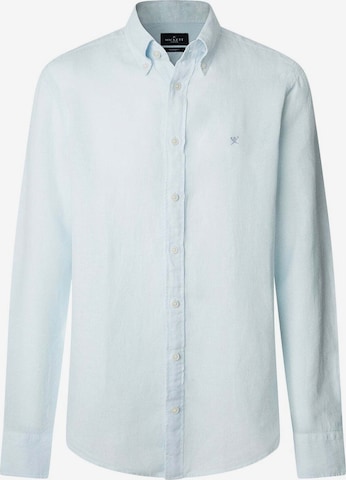 Camicia di Hackett London in blu: frontale