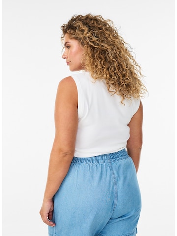 Zizzi Top 'MVIKKA' in White