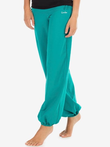 Winshape Tapered Παντελόνι φόρμας 'WH1' σε πράσινο: μπροστά