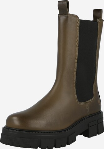 Apple of Eden Chelsea Boots 'Cher' in Green: front