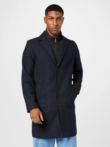 MEXX Between-seasons coat in Black: front