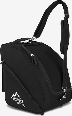 Sac de sport normani en noir : devant