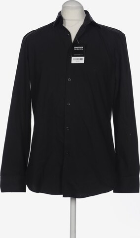HUGO Button Up Shirt in L in Black: front