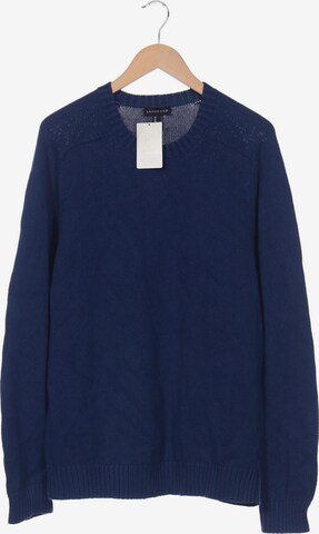 Lands‘ End Sweater & Cardigan in L in Blue: front