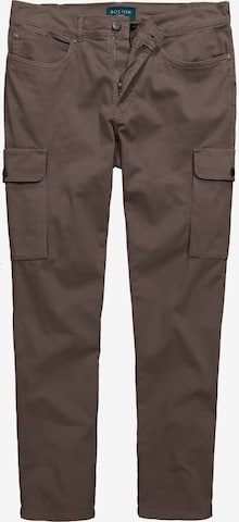 Boston Park Regular Cargobroek in Bruin: voorkant