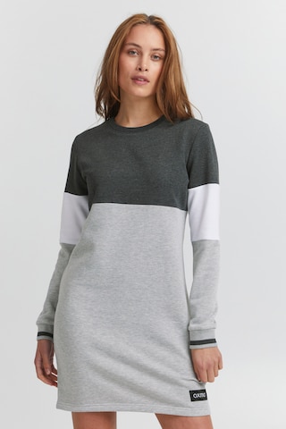Oxmo Dress 'Sweat' in Grey: front