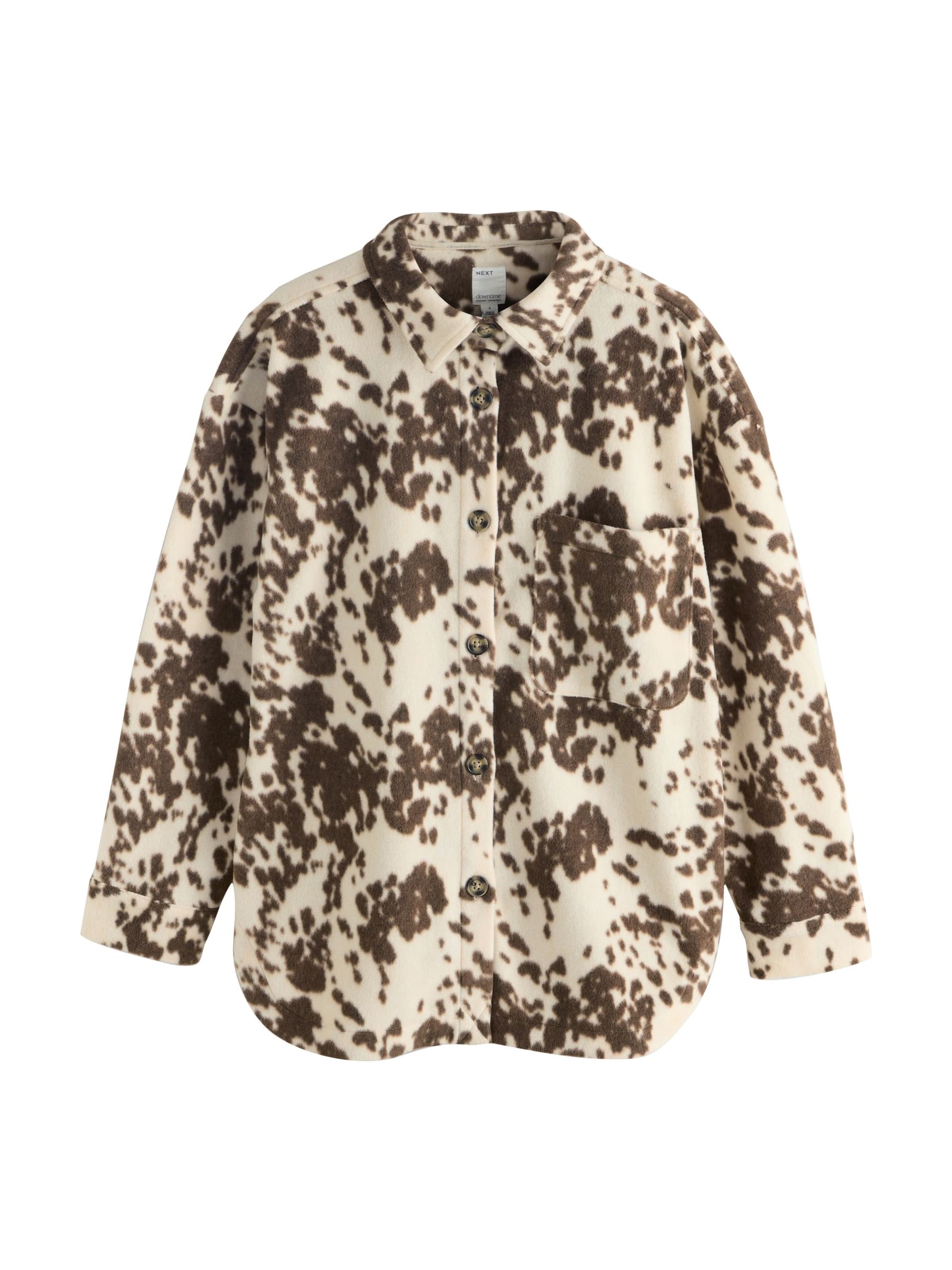 Next - Casaco de velo em bege: frente