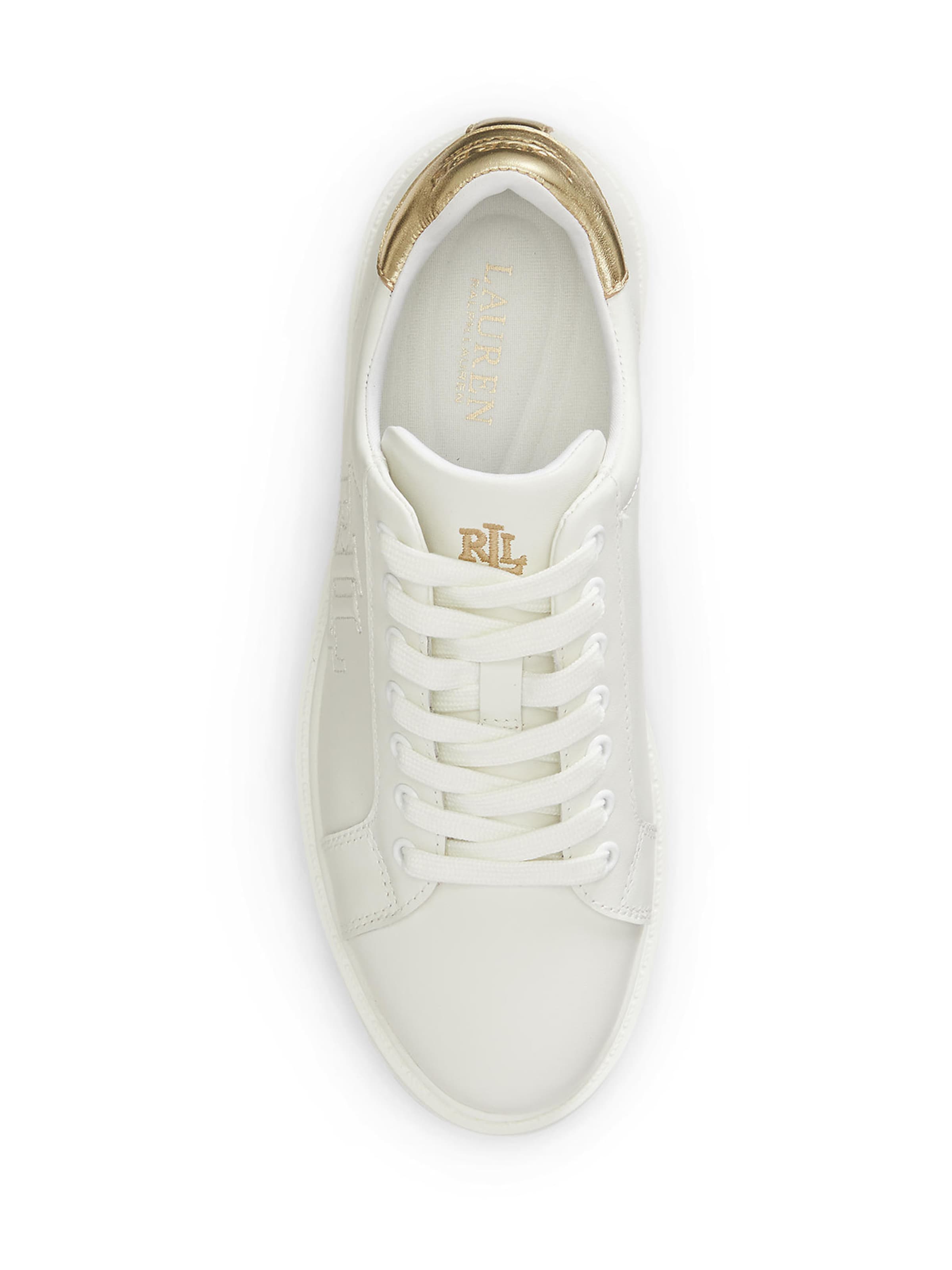 Lauren Ralph Lauren Sneaker 'AINSLEY' in Weiß