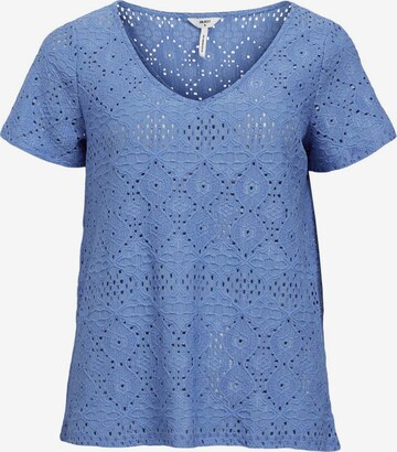 OBJECT Shirt 'FEODORA' in Blauw: voorkant